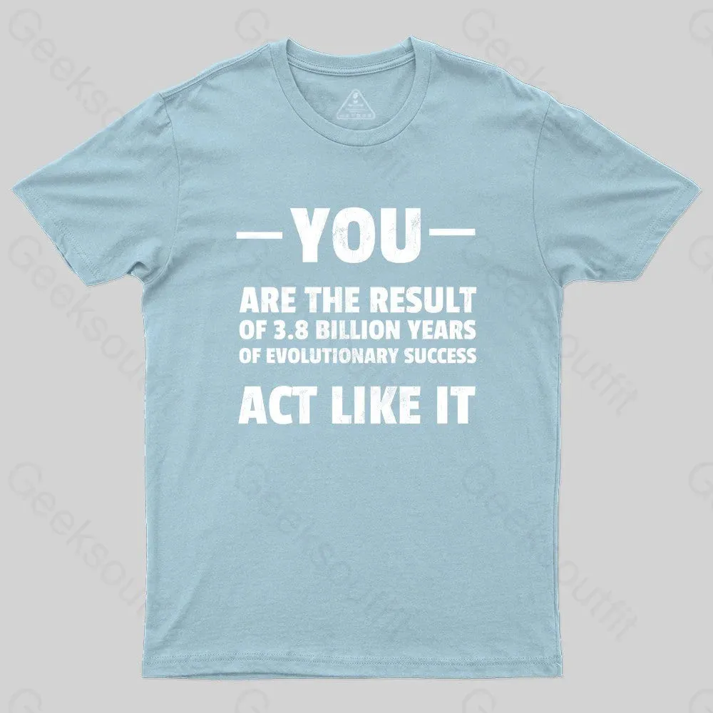 Evolution Biology Perspective Nerd T-Shirt - Image 7