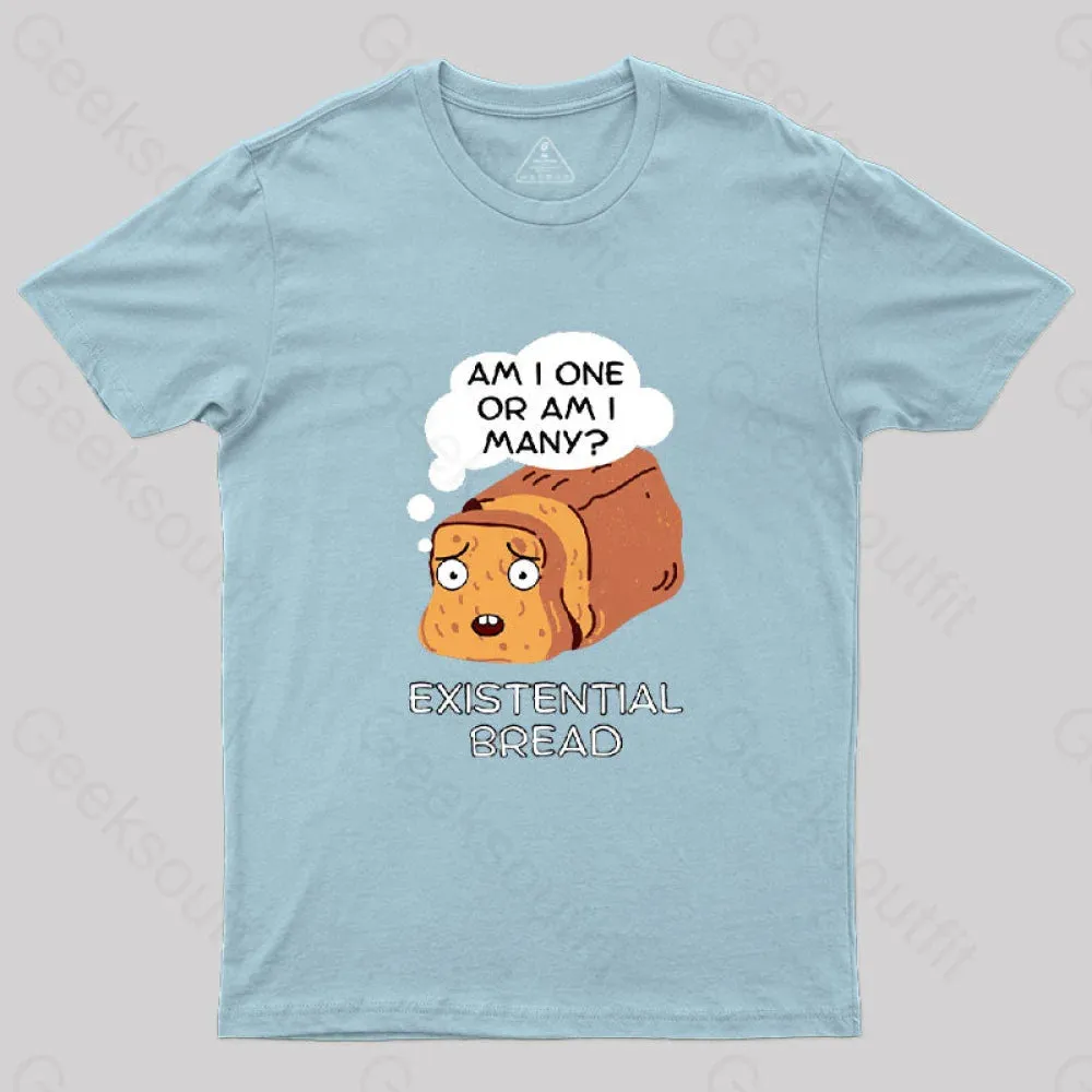 Existential Bread: Kawaii Bread Pun T-Shirt - Image 7