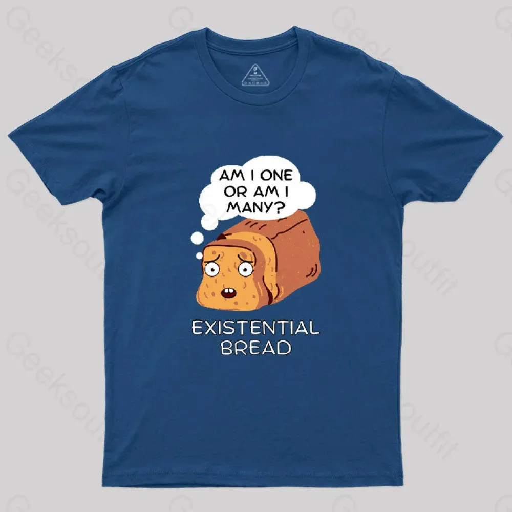 Existential Bread: Kawaii Bread Pun T-Shirt - Image 3