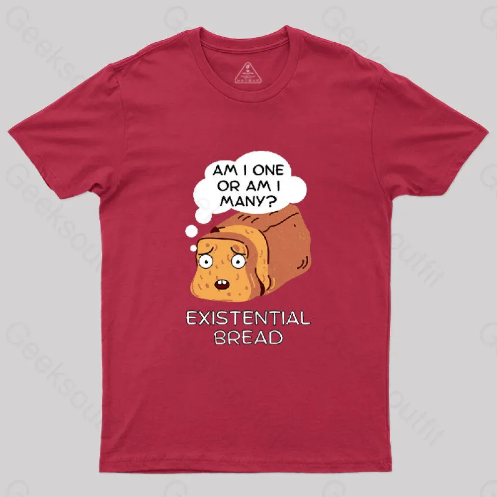 Existential Bread: Kawaii Bread Pun T-Shirt - Image 5