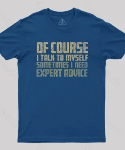 Alternative view of Expert Advice Geek T-Shirt
