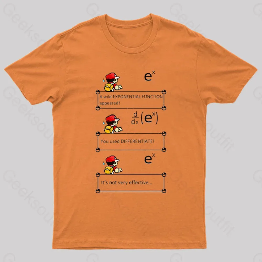 Exponential Adventure: Battle of Differentials T-Shirt - Image 2