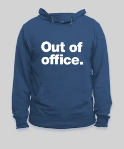 Alternative view of Out Of Office Geek Hoodie