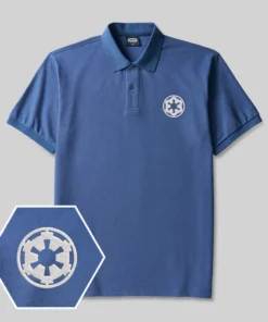 Alternative view of Wheel Smart Controller Geek Embroidered Polo Shirts