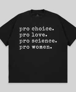Alternative view of Pro Choice Unisex Oversized T-shirt