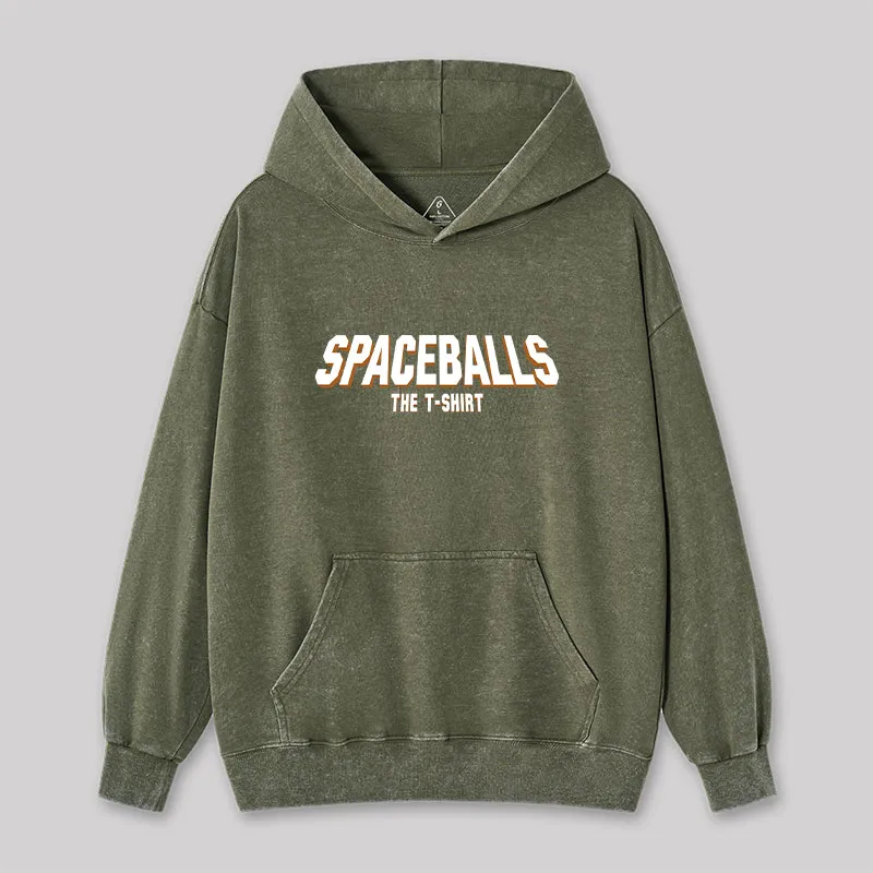 SPACEBALLS The T-shirt Washed Hoodie - Image 4