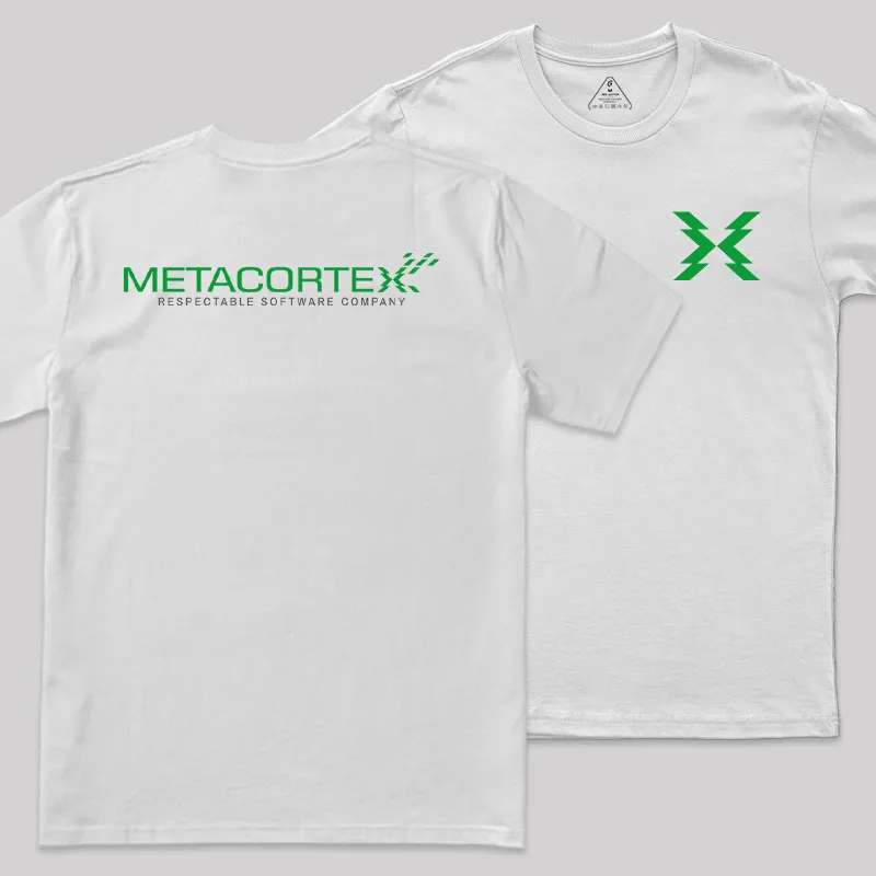 Metacortex Future Front and Back Printed Geek T-Shirt - Image 10