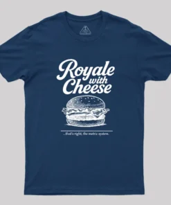 Alternative view of Royale With Cheese Geek T-Shirt