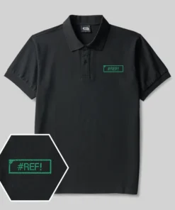 #REF! Geek Embroidered Polo Shirts