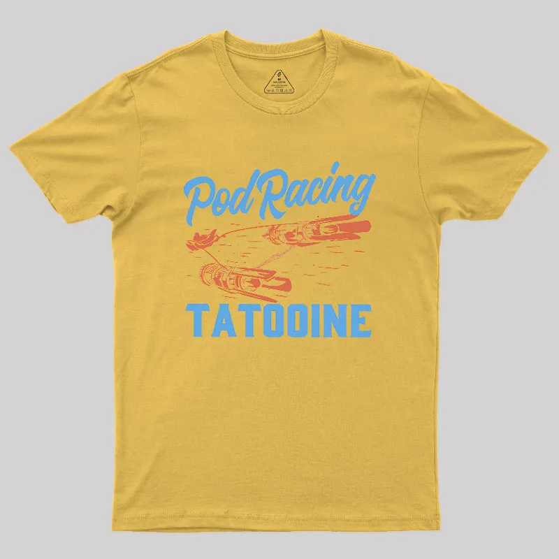 Pod Racing Geek T-Shirt - Image 6