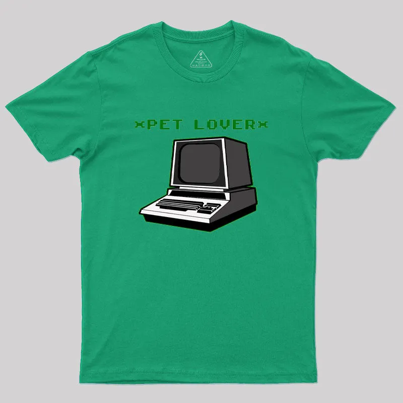 PET Lover Commodore Pet Geek T-Shirt - Image 7