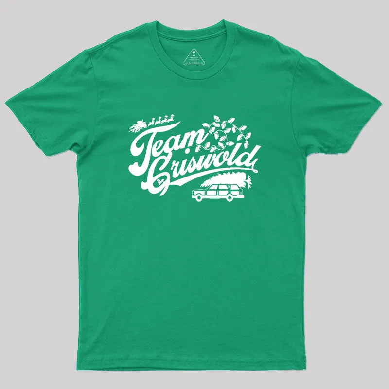 Team Griswold Christmas Geek T-Shirt - Image 9