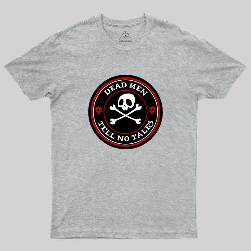 Dead Men Tell No Tales - Red Version Geek T-Shirt - Image 4