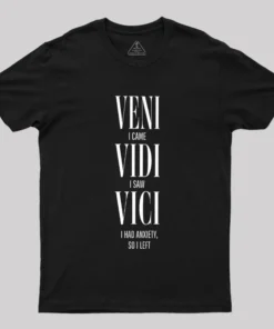Veni Vidi Vici Geek T-Shirt