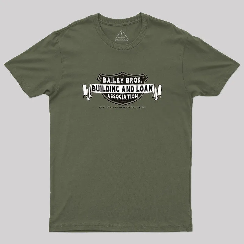 Bailey Bros. Building & Loan Geek T-Shirt - Image 3