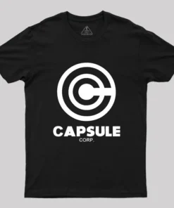 Alternative view of Capsule Corp DBZ Geek T-Shirt