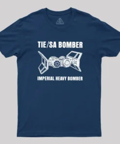 Alternative view of IMPERIAL HEAVY BOMBER Geek T-Shirt