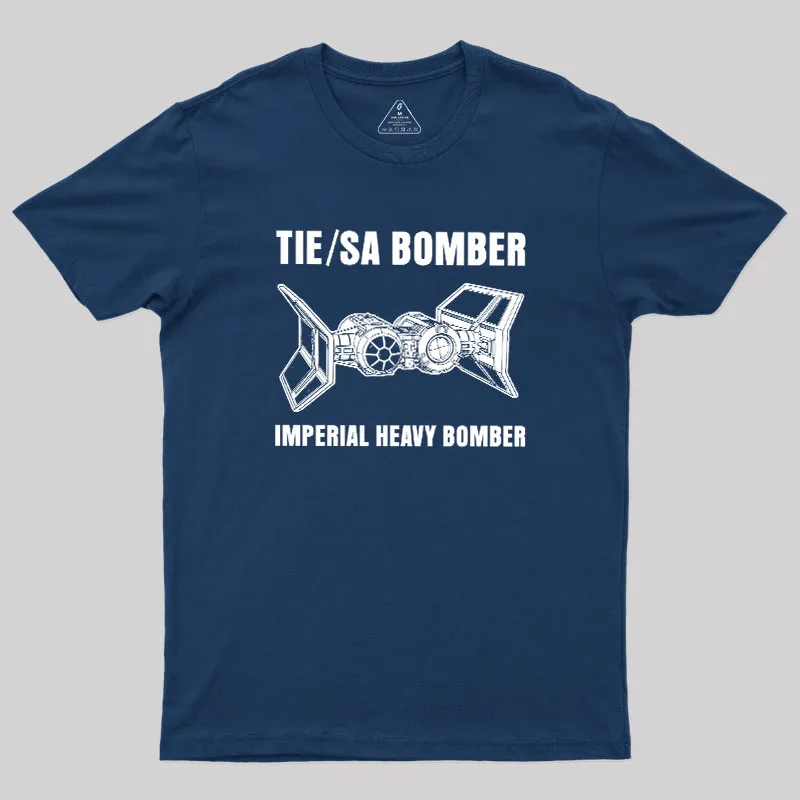 IMPERIAL HEAVY BOMBER Geek T-Shirt - Image 2