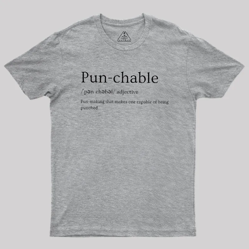 Pun-chable Geek T-Shirt - Image 4