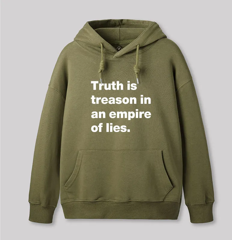 Truth Is Treason In An Empire Of Lies Geek Hoodie - Image 3