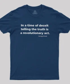 Alternative view of Telling The Truth Geek T-Shirt