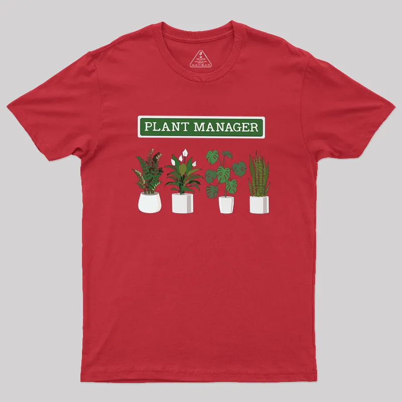 Plant Manager Geek T-Shirt - Image 5