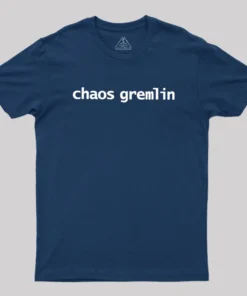 Alternative view of Chaos Gremlin Geek T-Shirt