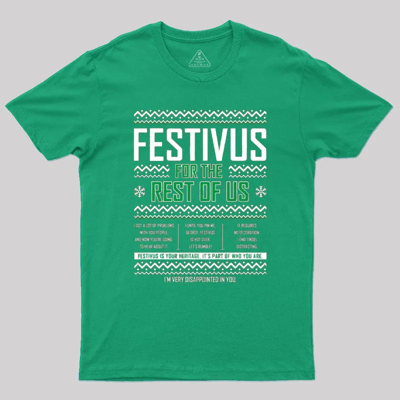 Festivus Geek T-Shirt - Image 6