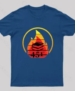 Fahrenheit 451 Retro Nerd T-Shirt