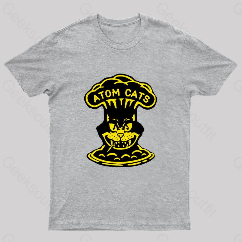 Fallout Atom Cats Garage Nerd T-Shirt - Image 2