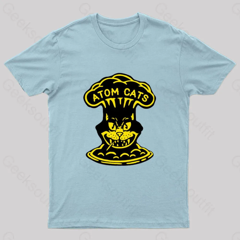 Fallout Atom Cats Garage Nerd T-Shirt - Image 6