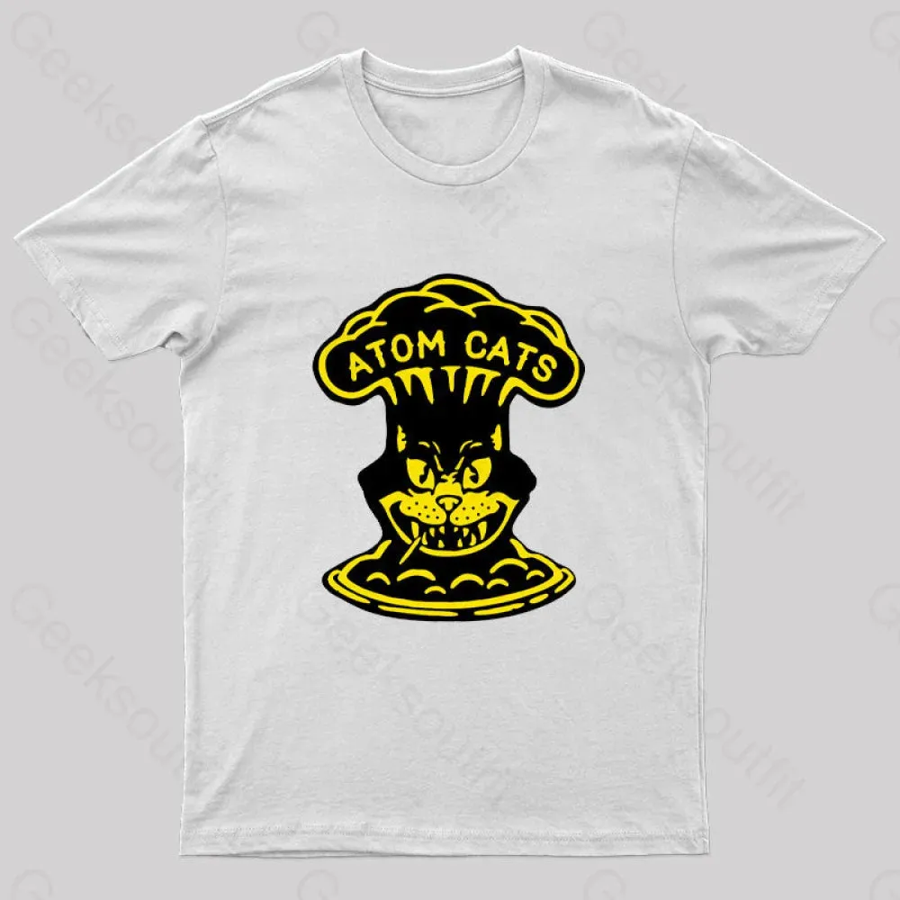 Fallout Atom Cats Garage Nerd T-Shirt - Image 7