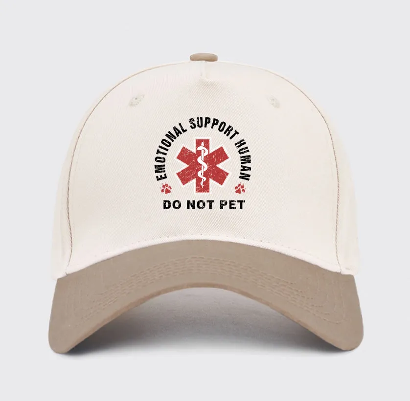 Emotional Support Human Washed Vintage Baseball Cap - Image 7