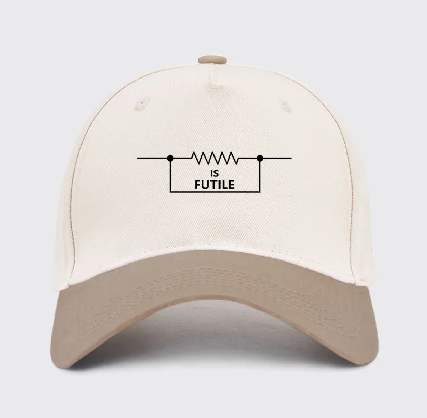 Funny Engineer Resistor Washed Vintage Baseball Cap - Image 7