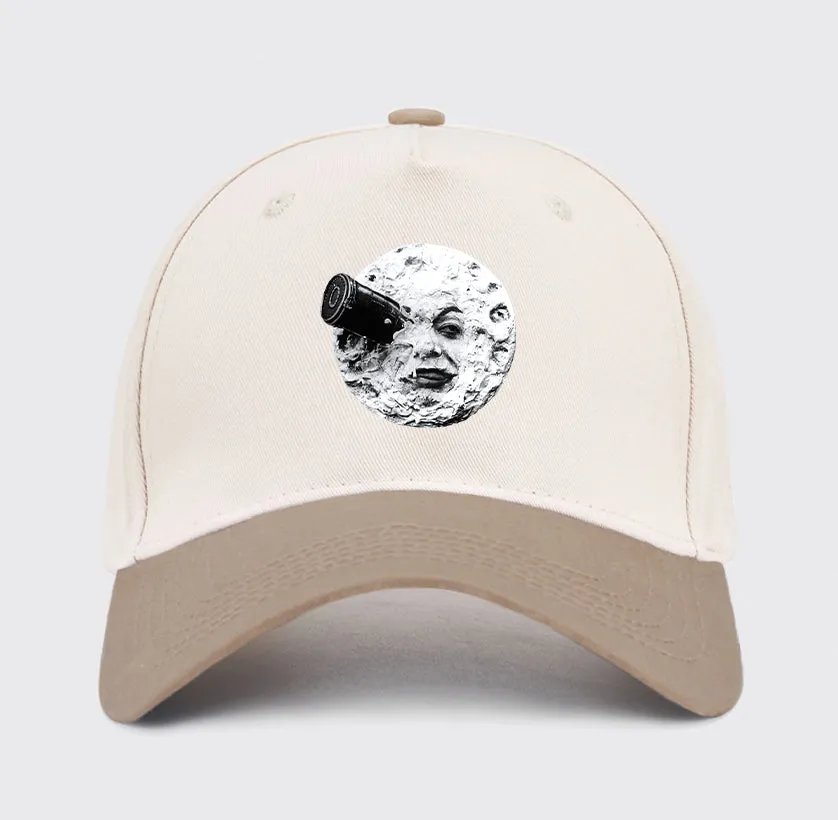 Le Voyage Dans La Lune Washed Vintage Baseball Cap - Image 6