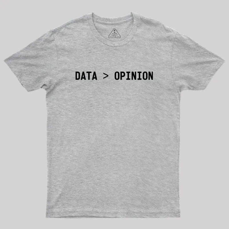 DATA > OPINION Geek T-Shirt - Image 10