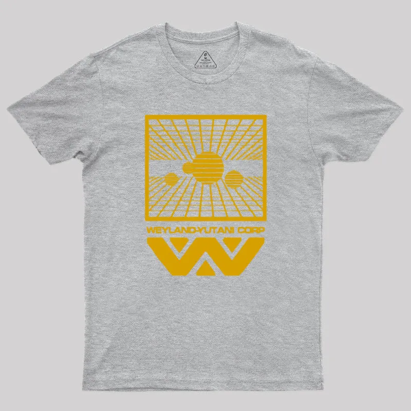 Weyland Yutani Corp Geek T-Shirt - Image 4