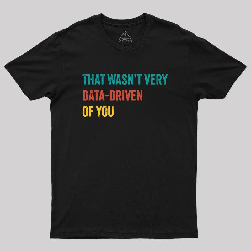 Color Data Driven T-Shirt