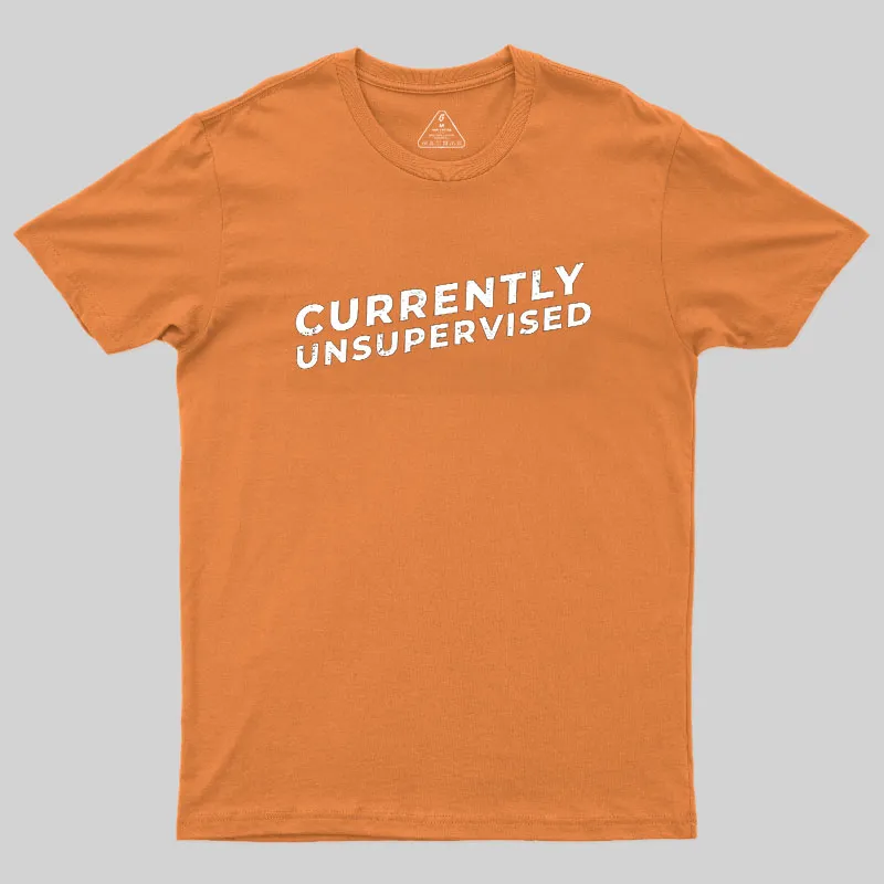Currently Unsupervised Badge Geek T-Shirt - Image 5