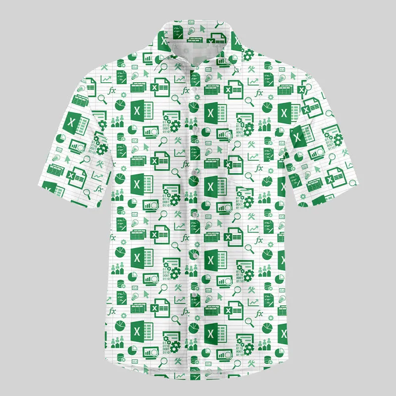 Spreadsheet Chic Button Up Pocket Shirt - Image 3
