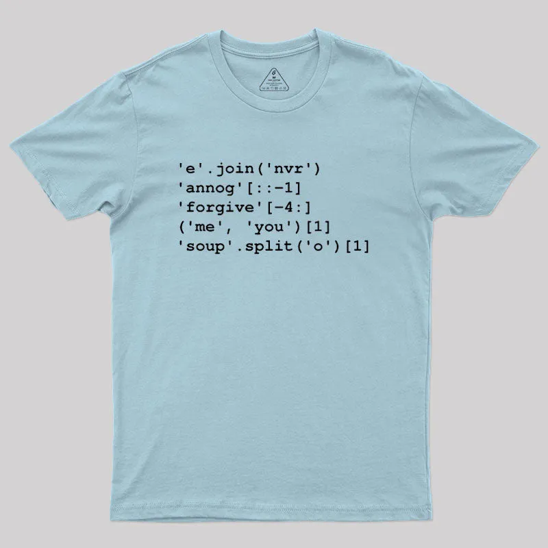 Rick Roll in Python Geek T-Shirt - Image 10