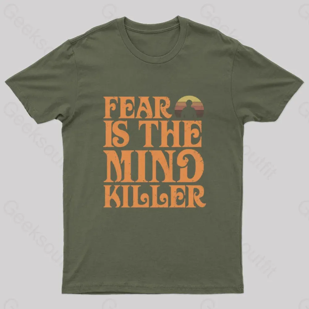 Fear is The Mind Killer Nerd T-Shirt - Image 3