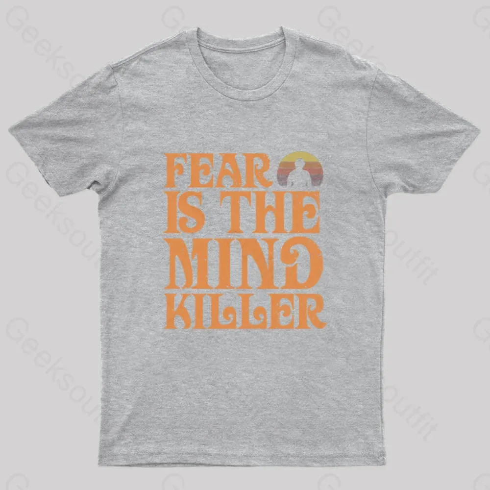 Fear is The Mind Killer Nerd T-Shirt - Image 6