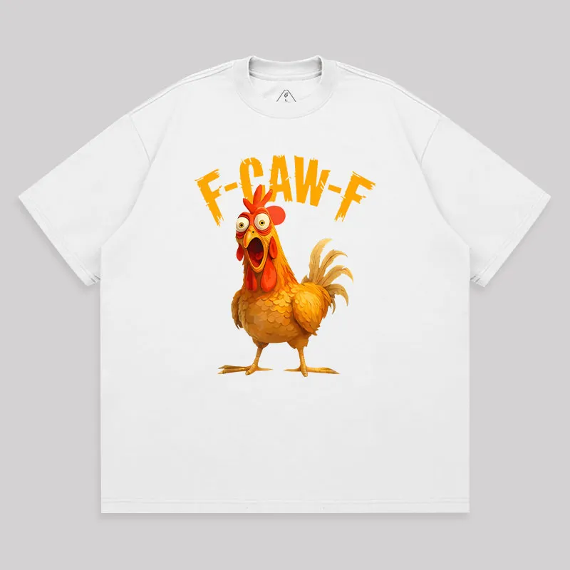 F-Caw-F Unisex Oversized T-shirt - Image 2