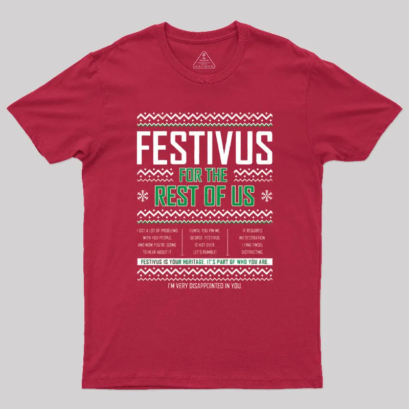 Festivus Geek T-Shirt - Image 4