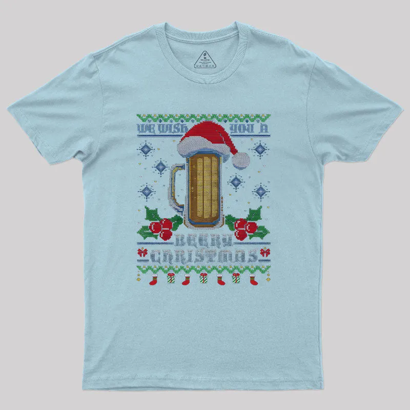 Beery Ugly Xmas Geek T-Shirt - Image 9