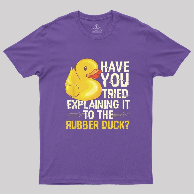 Rubber Duck Geek T-Shirt - Image 5