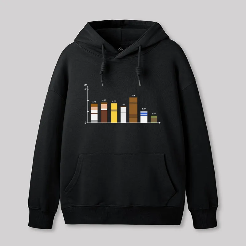 Height Wars Geek Hoodie
