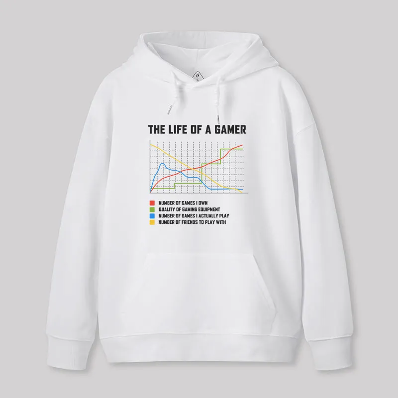 The Life Of A Gamer Geek Hoodie - Image 5
