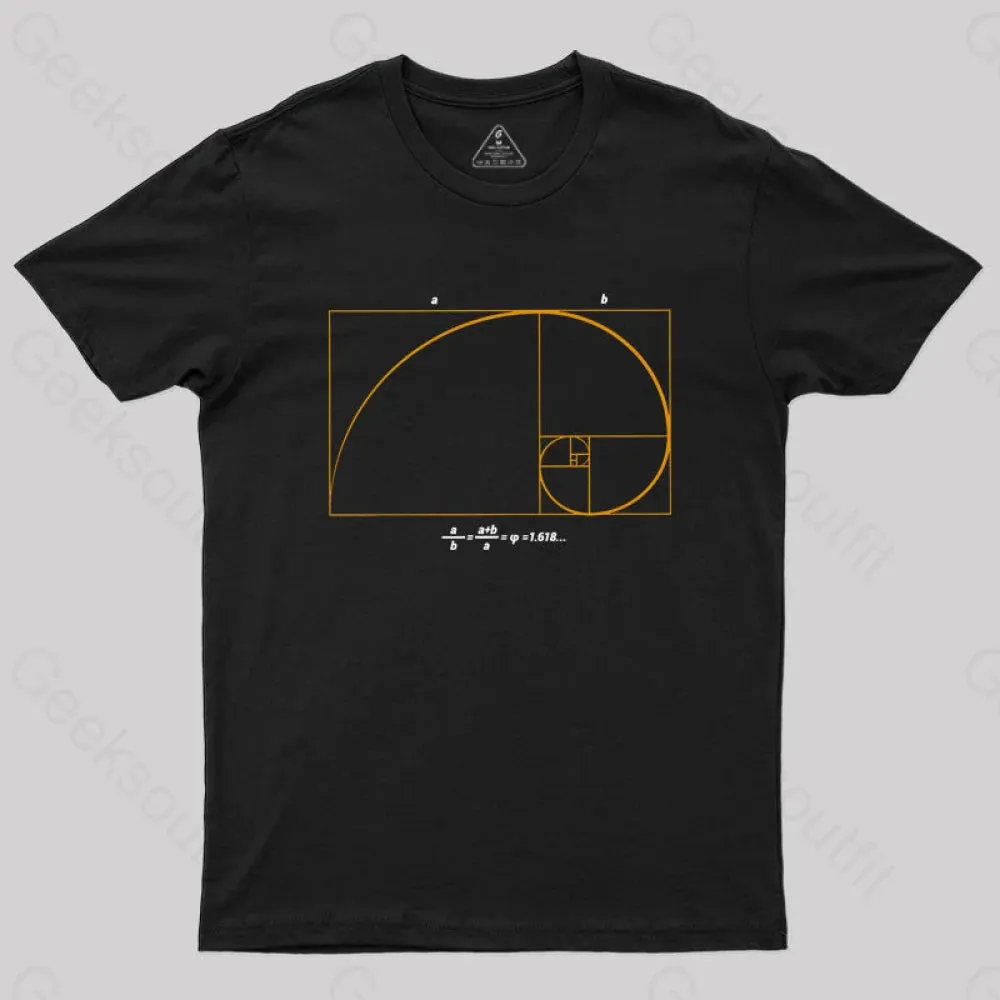 Fibonacci Math Art Science Engineer T-Shirt - Image 2